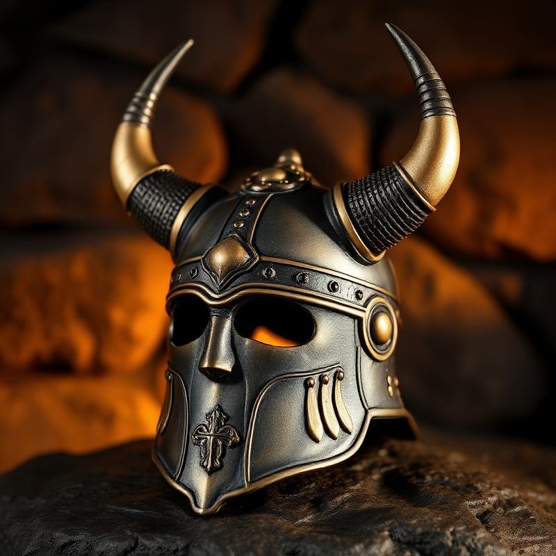 Casque viking à cornes (souvenir)